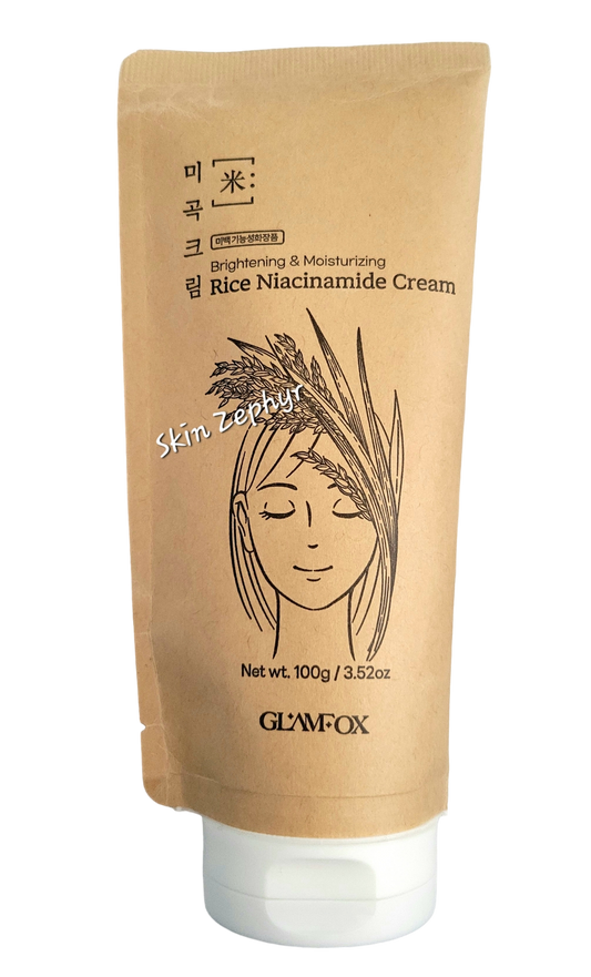 Glamfox Rice Niacinamide Cream