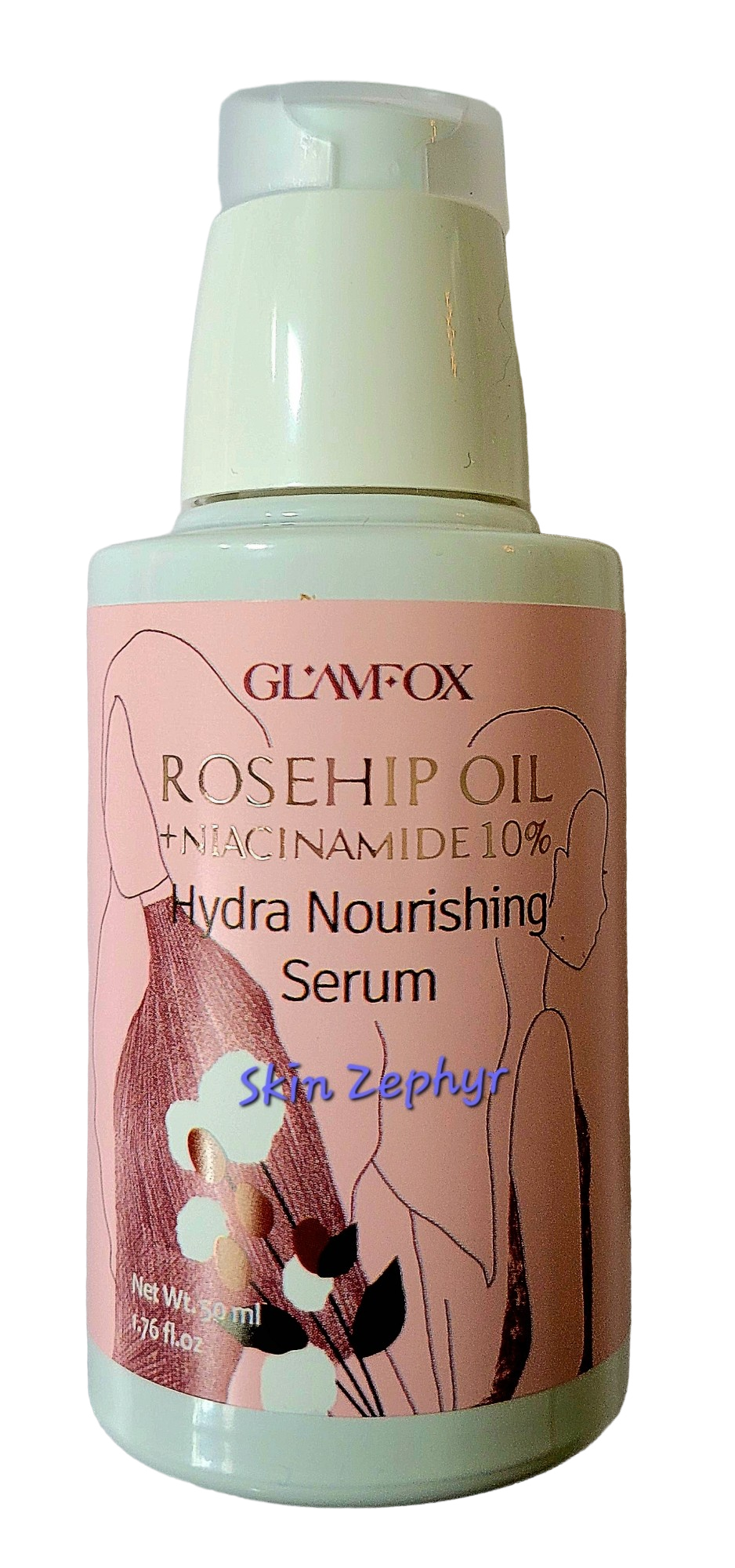 Glamfox Rosehip Oil + Niacinamide 10% Hydra Nourishing Serum