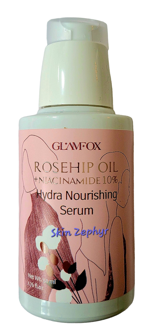Glamfox Rosehip Oil + Niacinamide 10% Hydra Nourishing Serum