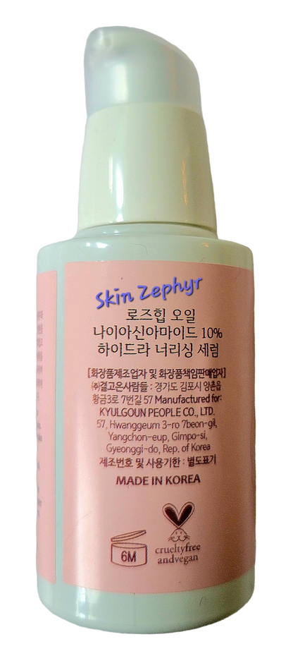 Glamfox Rosehip Oil + Niacinamide 10% Hydra Nourishing Serum