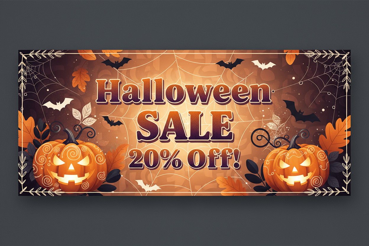 Halloween Sale 20%Off!