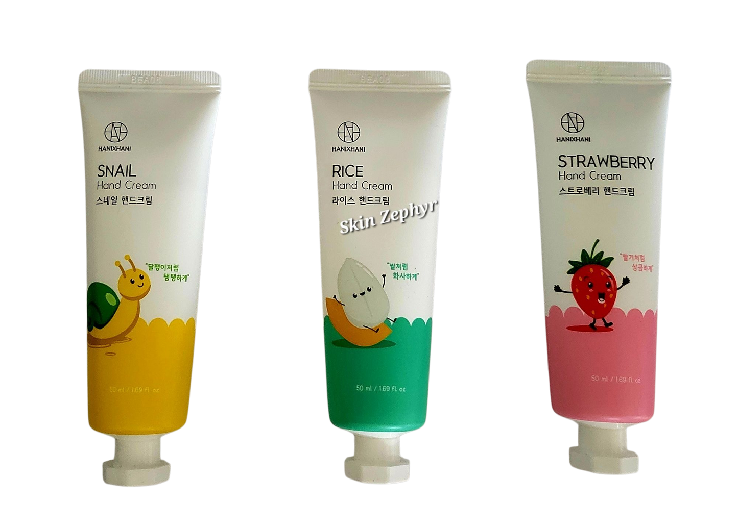 Hani x Hani Hand Cream Set (Snail, Rice and Strawberry)