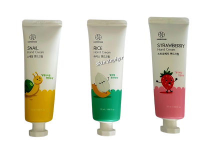 Hani x Hani Hand Cream Set (Snail, Rice and Strawberry)