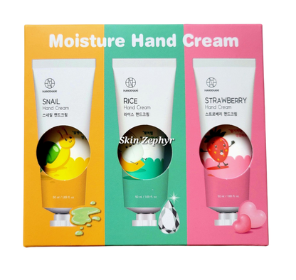 Hani x Hani Hand Cream Set (Snail, Rice and Strawberry)