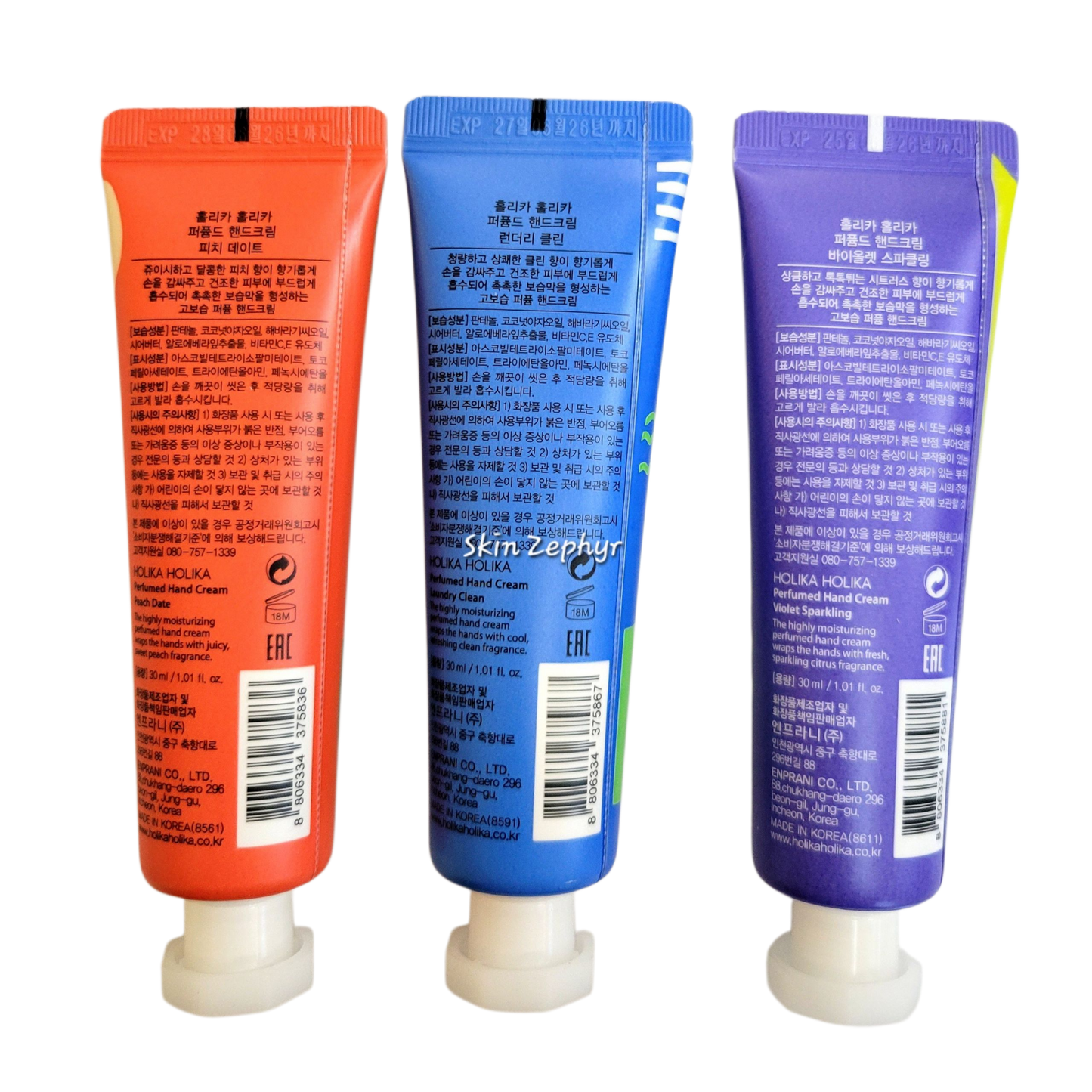 Holika Holika Perfumed Hand Cream Collection