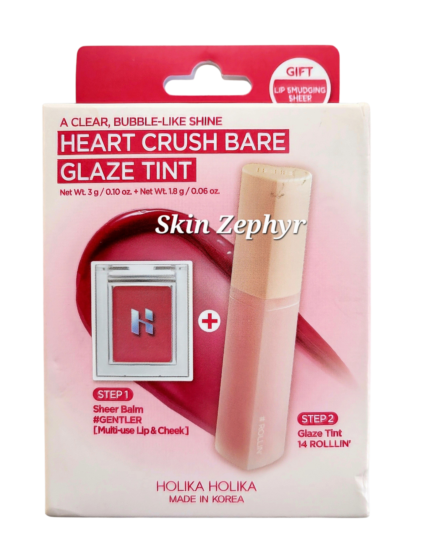 Holika Holika Heart Crush Bare Glaze Tint Gift Set