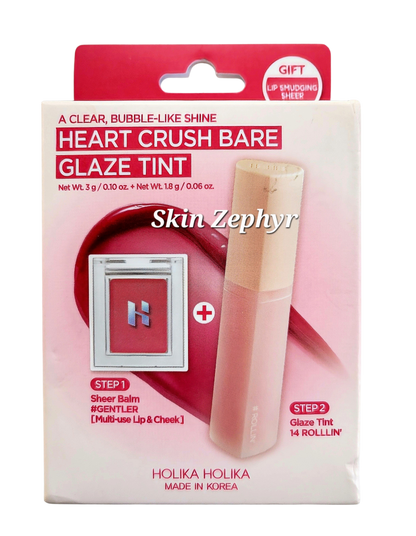 Holika Holika Heart Crush Bare Glaze Tint Gift Set