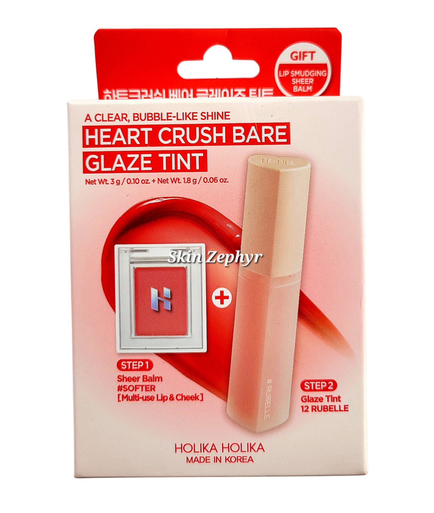 Holika Holika Heart Crush Bare Glaze Tint Gift Set