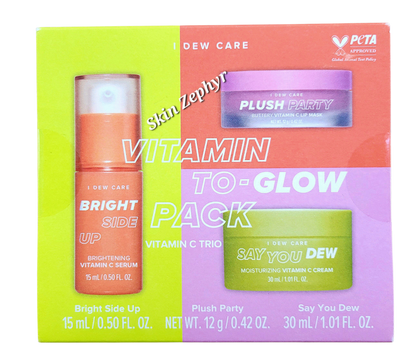I Dew Care Vitamin To-Glow Pack - Lip mask+ Moisturizer+ Serum