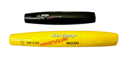 Jigott Cat's Eye Mascara and Eyeliner Set