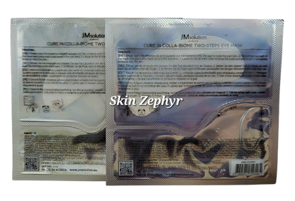 JM Solution Cure in Colla-Biome Two-Steps Eye Mask