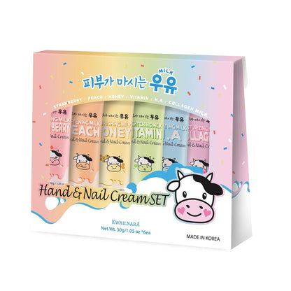 Kwailnara Milk Hand and Nail Cream Set