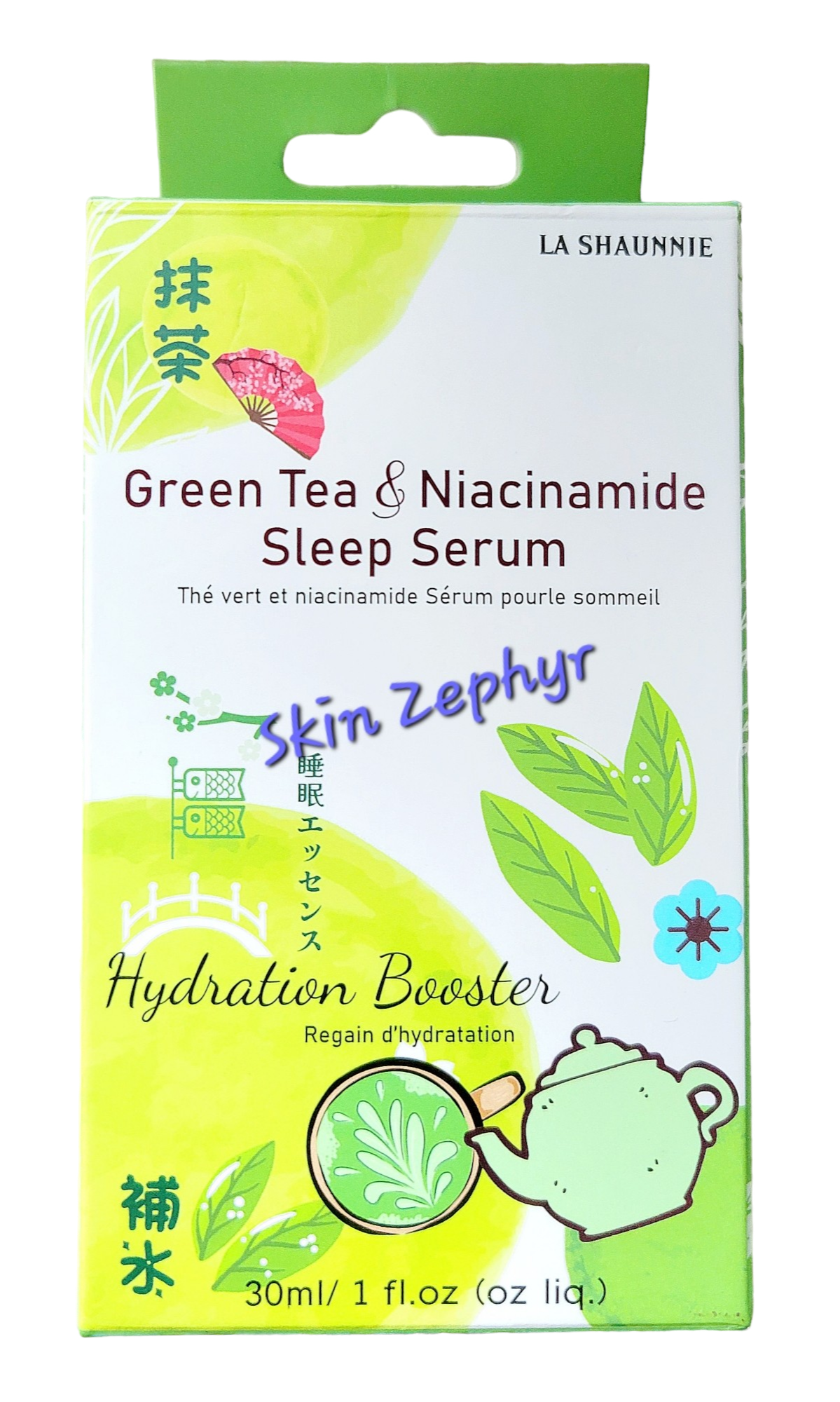 La Shaunnie Green Tea and Niacinamide Sleep Serum