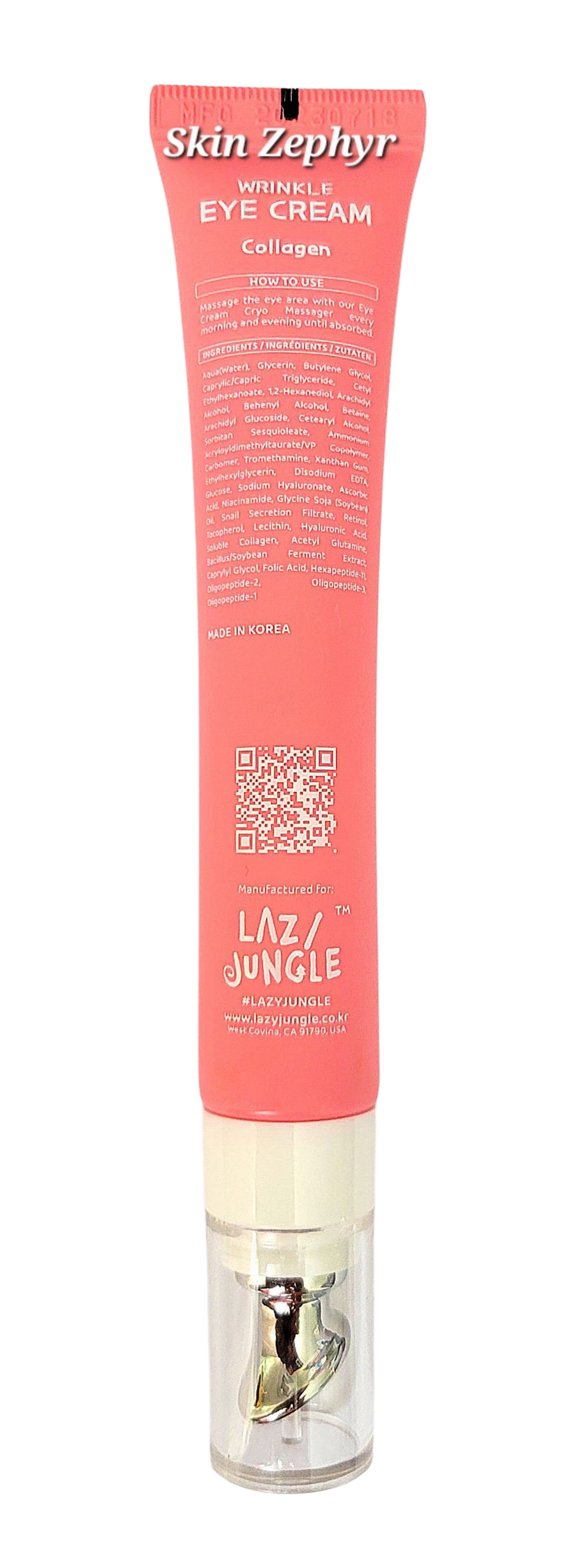 Lazy Jungle Wrinkle Collagen Eye Cream