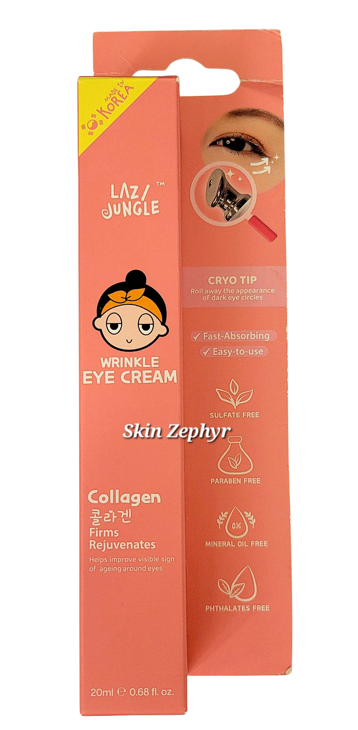 Lazy Jungle Wrinkle Collagen Eye Cream