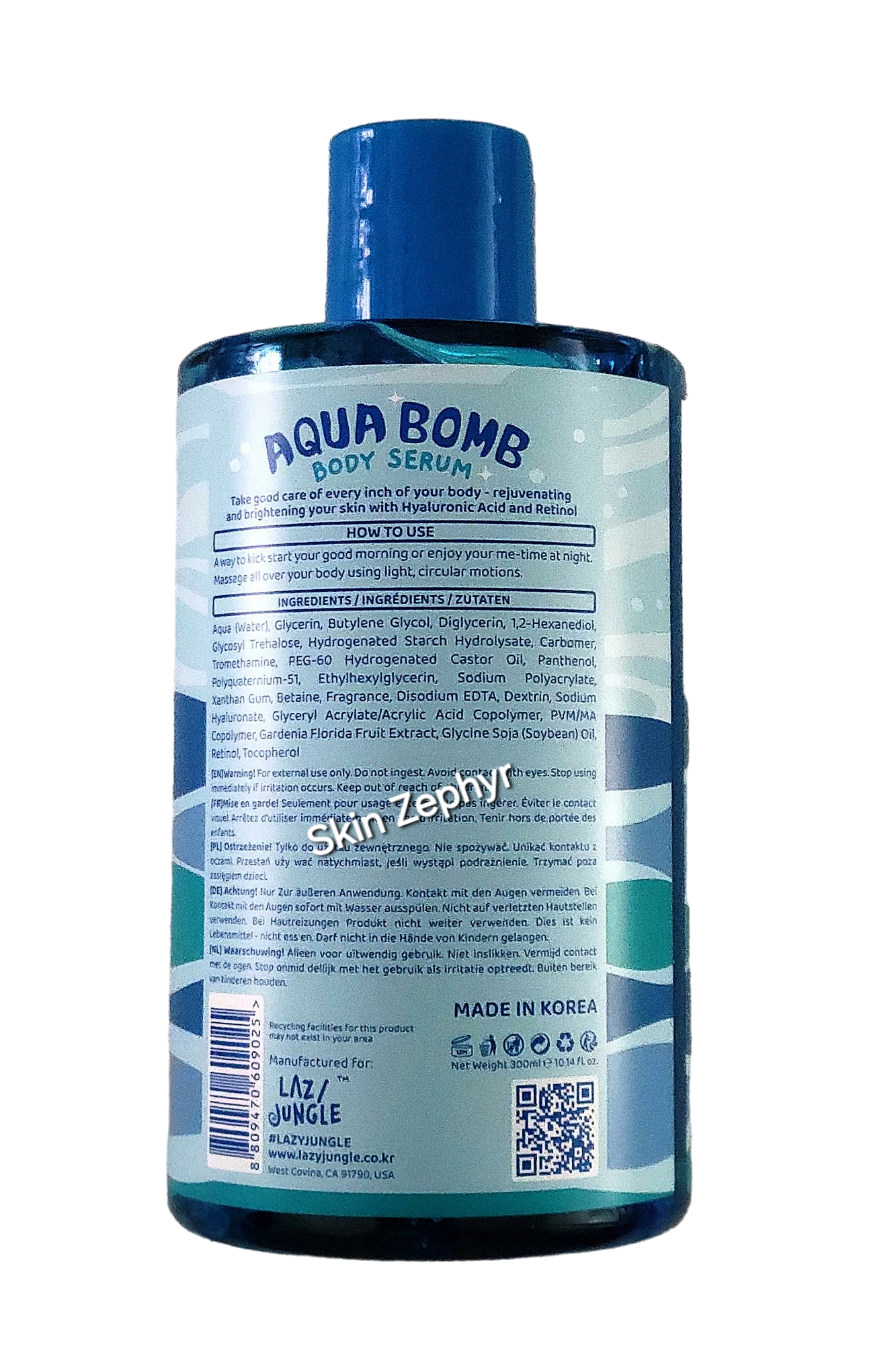 Lazy Jungle Aqua Bomb Body Serum