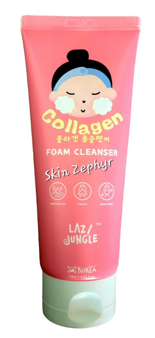 Lazy Jungle Collagen Foam Cleanser