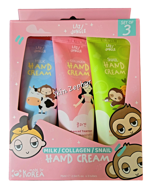 Lazy Jungle Hand Cream Trio