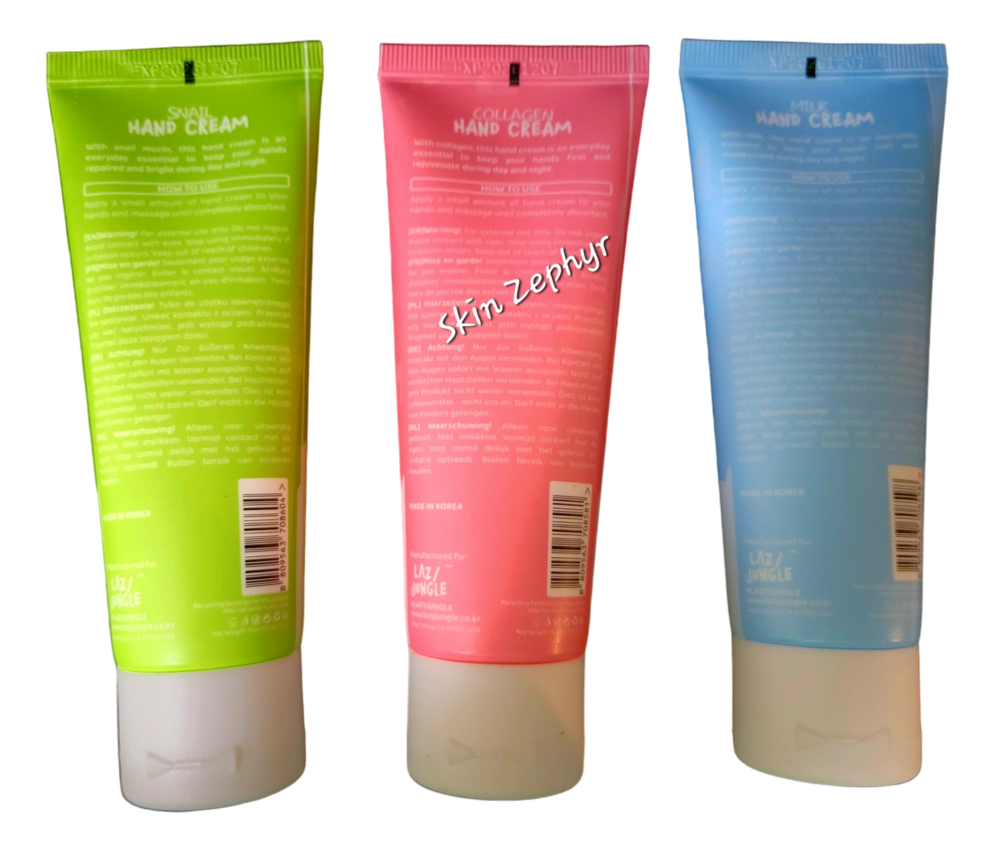 Lazy Jungle Hand Cream Trio