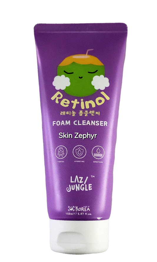 Lazy Jungle Retinol Foam Cleanser