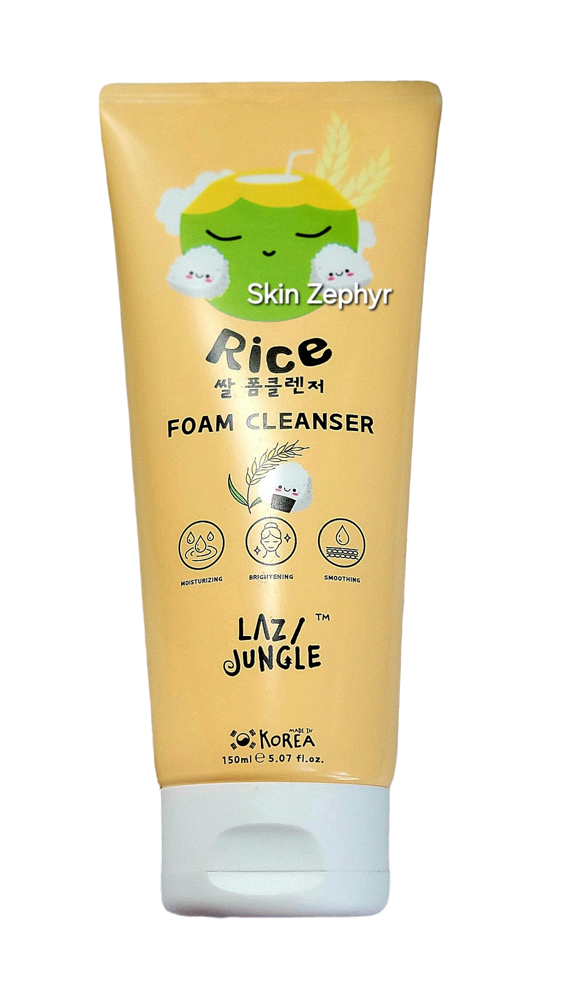 Lazy Jungle Rice Foam Cleanser
