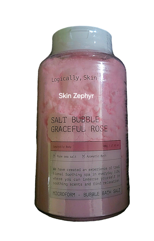 Logically, Skin Salt Bubble Graceful Rose