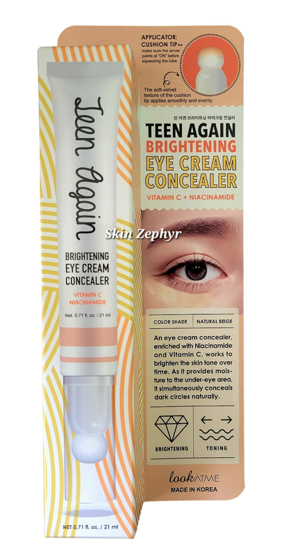 Lookatme Teen Again Brightening Eye Cream Concealer