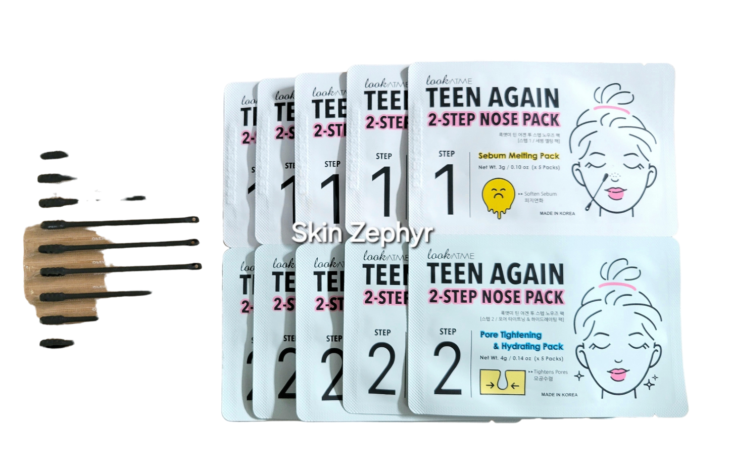 Lookatme Teen Again 2-Step Nose Pack
