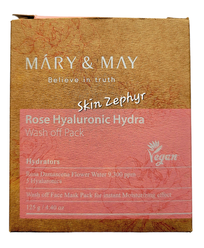 Mary and May Rose Hyaluronic Hydra Wash-Off Pack