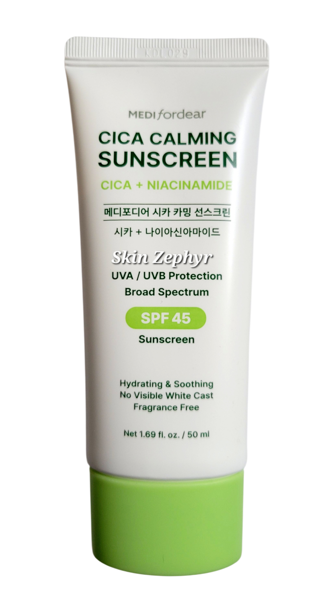 Medifordear Cica Calming Sunscreen SPF 45