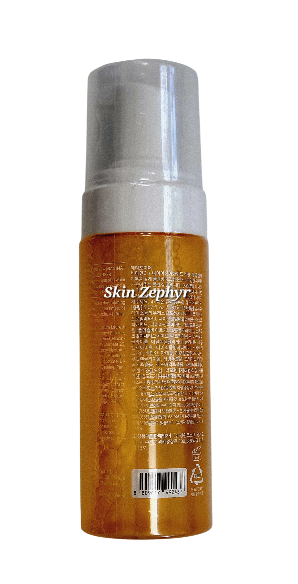 Medifordear Vitamin C + Niacinamide Bubble Foaming Cleanser