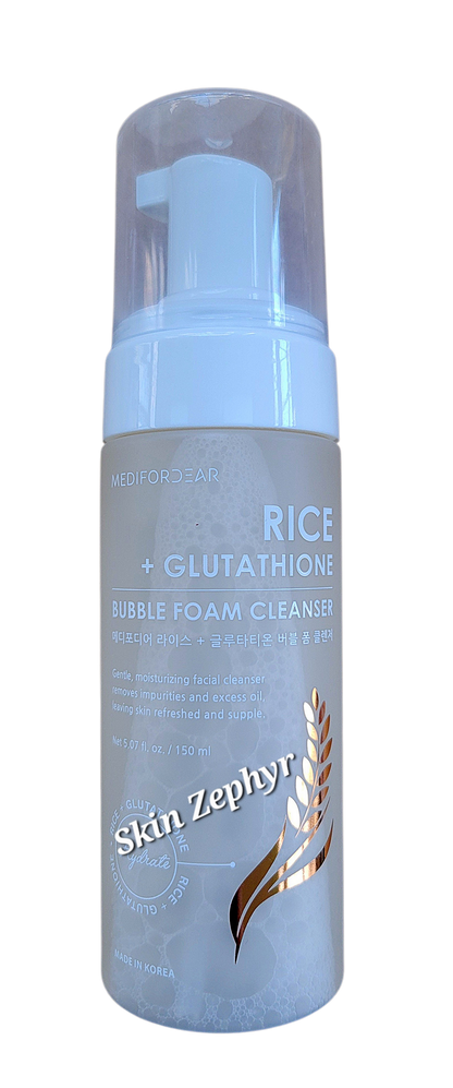 master facial cleanser with glutathione Landmark PH Medifordear Rice + Glutathione Bubble