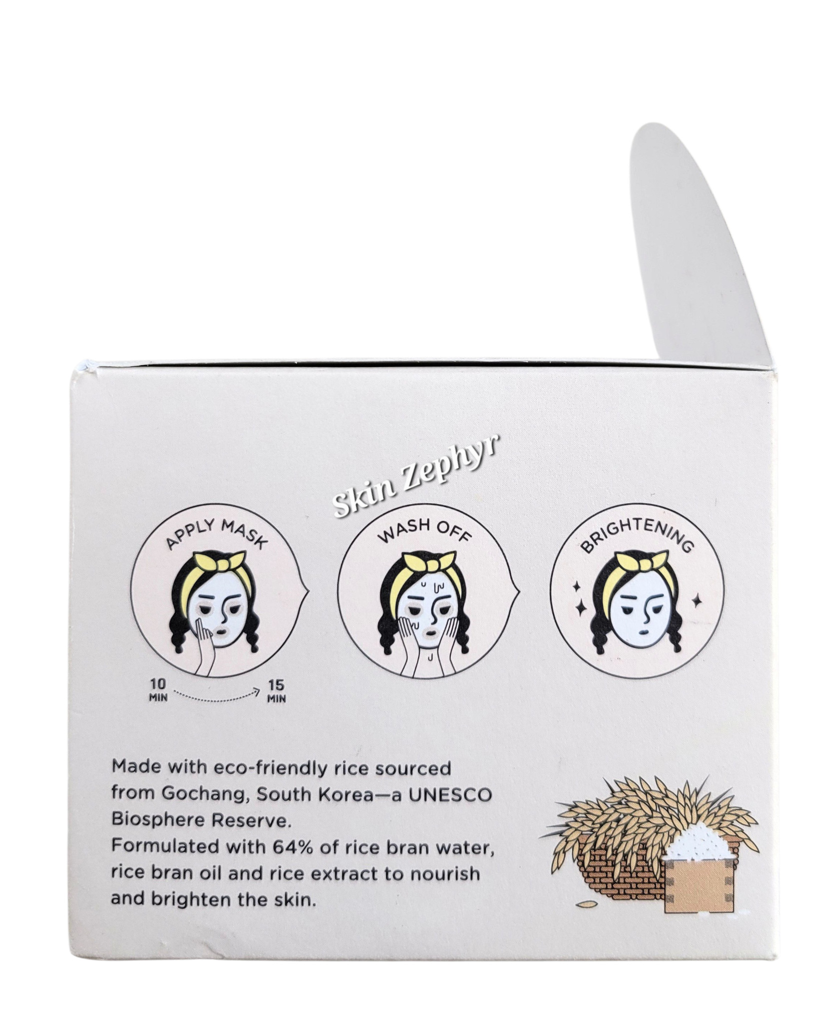 Midha Rice Brightening Mask – Skin Zephyr