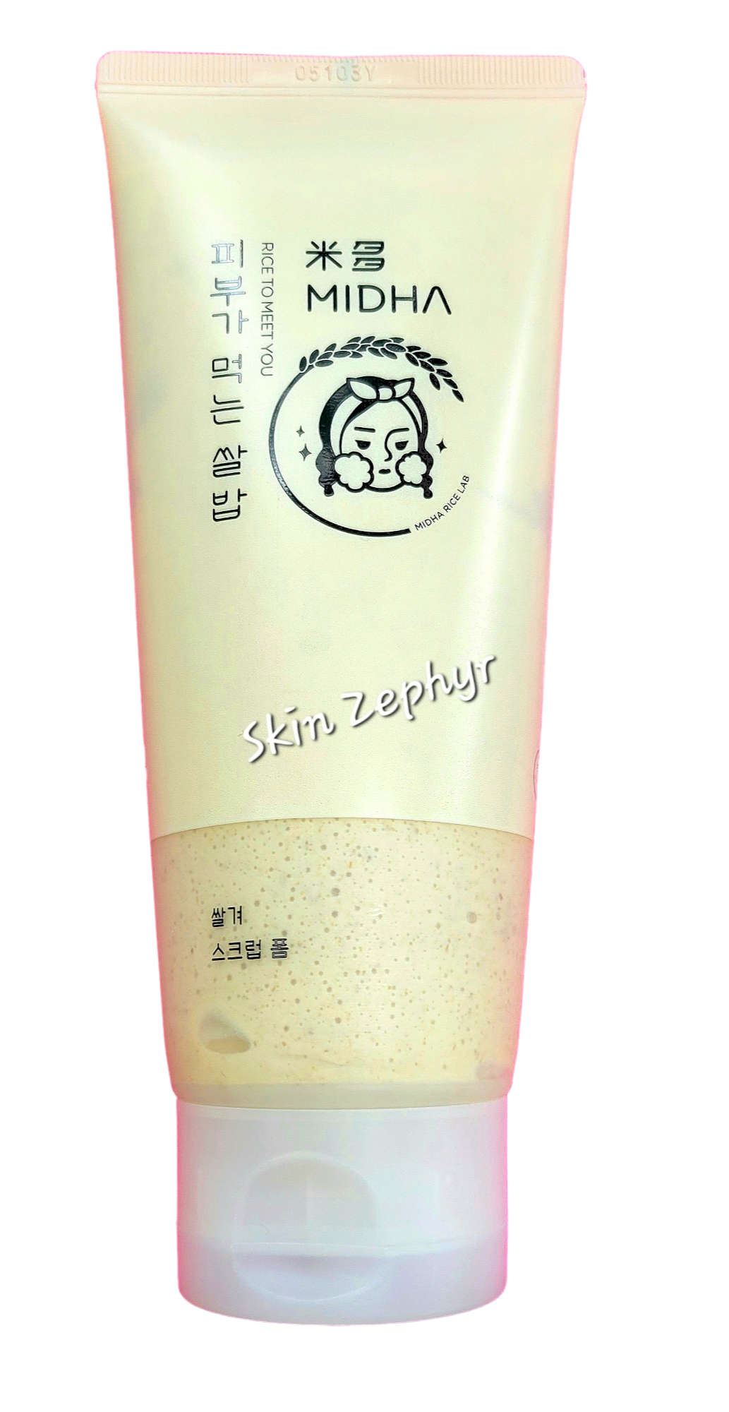 Midha Rice Bran Scrub Foam