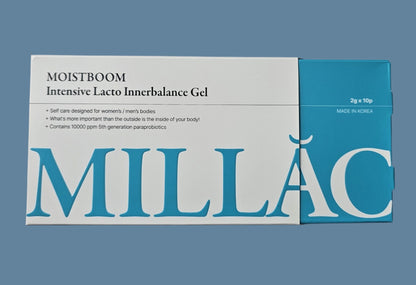 MILLAC Moistboom Intensive Lacto Innerbalance Gel 2g x 10p