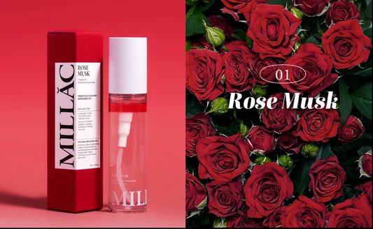 MILLAC Probiotics III Whitening Perfume Body Mist Rose Musk 50ml