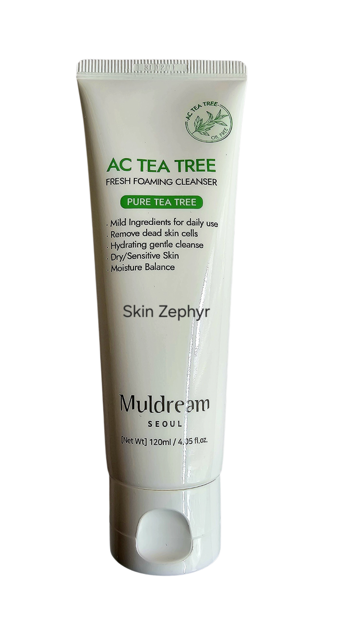 Muldream AC Tea Tree Fresh Foaming Cleanser