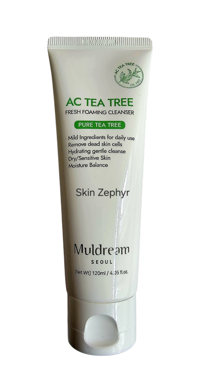 Muldream AC Tea Tree Fresh Foaming Cleanser