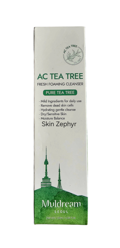 Muldream AC Tea Tree Fresh Foaming Cleanser