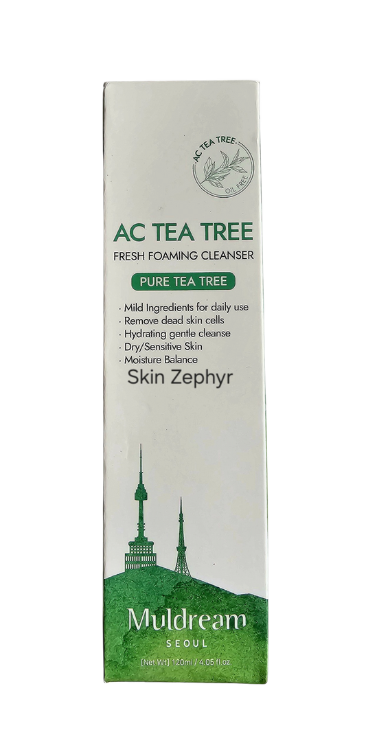Muldream AC Tea Tree Fresh Foaming Cleanser