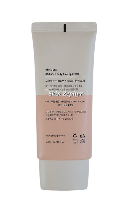 Ofmeight Radiance Daily Tone Up Cream SPF50+/PA++