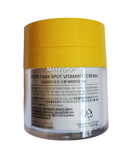 OOTD Dark Spot Vitamin C Cream 50ml