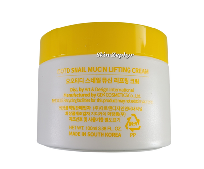 OOTD Snail Mucin Lifting Cream