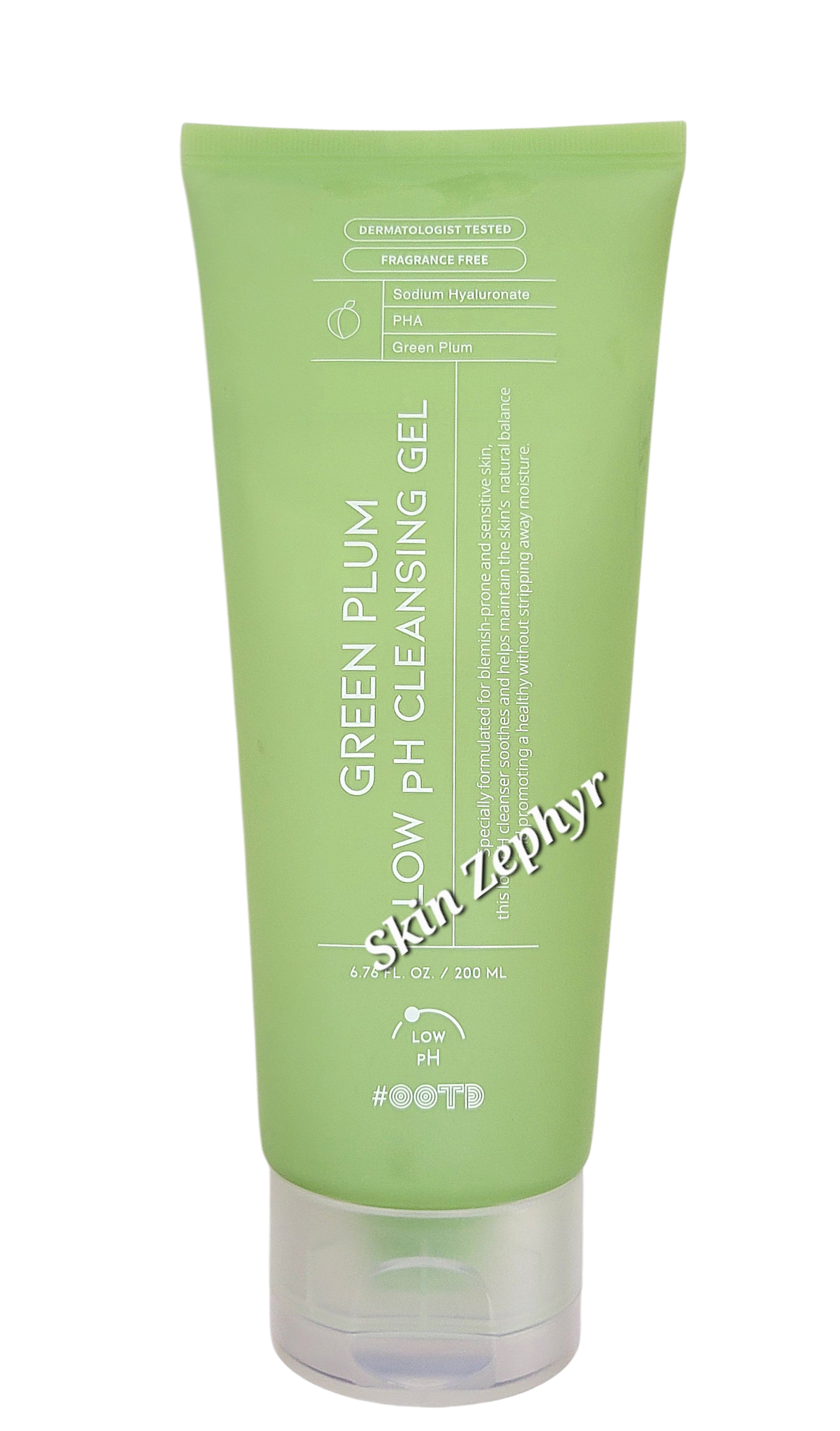 OOTD Green Plum Low pH Cleansing Gel