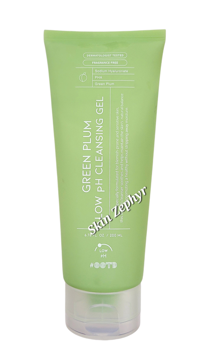 OOTD Green Plum Low pH Cleansing Gel