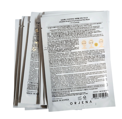 Orjena Brightening Essential Vita Masks