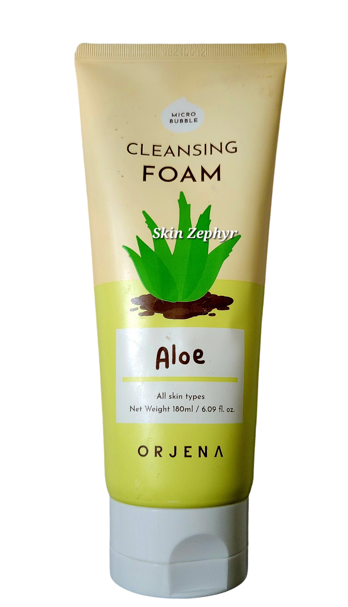 Orjena Micro Bubble Aloe Cleansing Foam