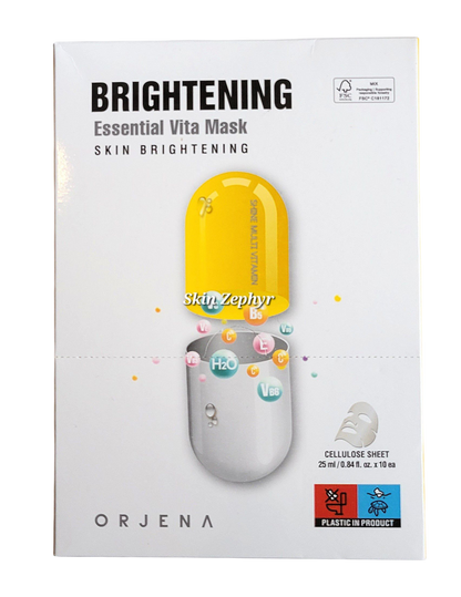 Orjena Brightening Essential Vita Masks