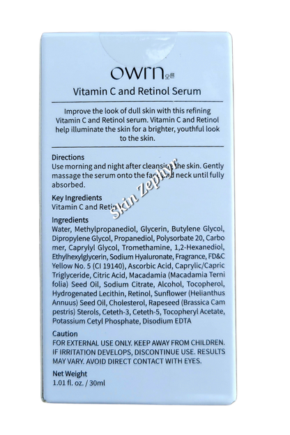 Owrn Vitamin C & Retinol Serum