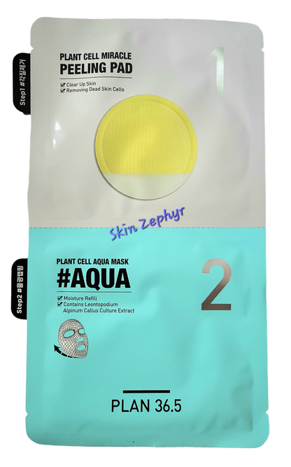 Plan 36.5 Plant Cell 2-Step Aqua Mask